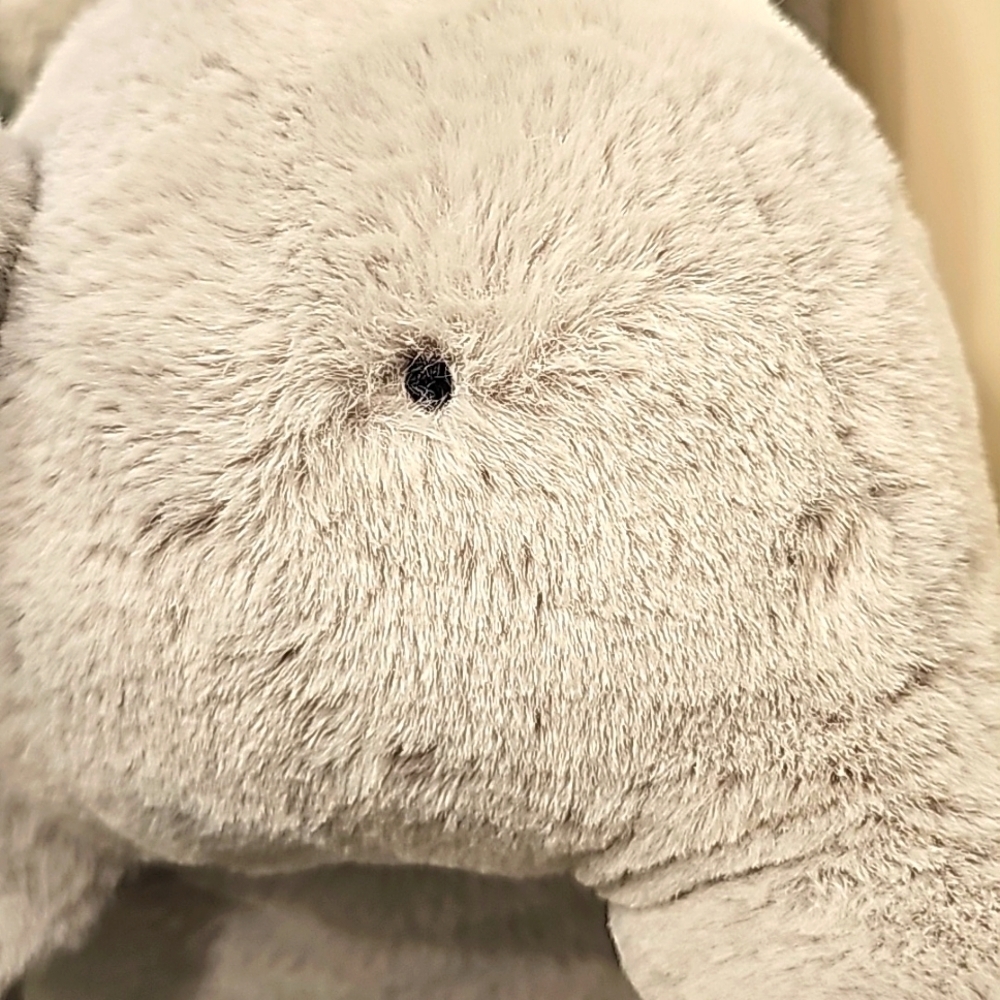 Pottery Barn Kids Gray Elephant Critter Plush Collection - Large 18" - Picture 5 of 6
